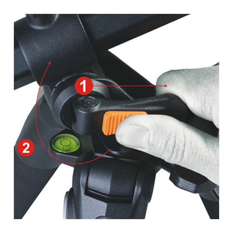 Vanguard Tripé em liga de alumínio... Vanguard Tripé em liga de alumínio...