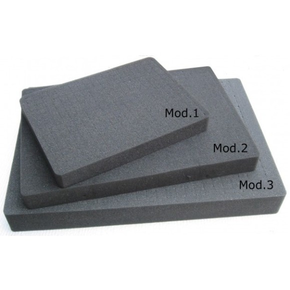 Geoptik Espuma recortada para uma mala hermética de tamanho médio