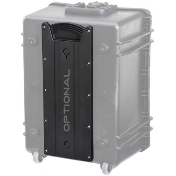 Geoptik Mala de transporte em plástico Elephant com rodas grandes