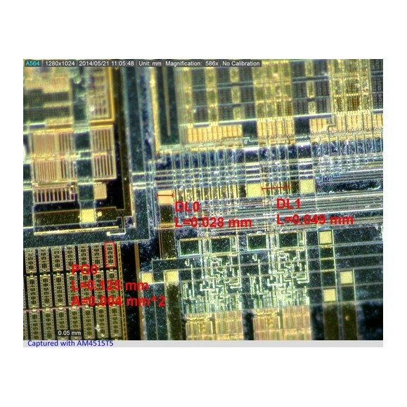 Dino-Lite Microscópio digital USB AM4515T8 EDGE