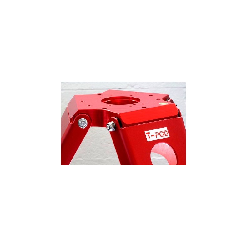 Tripé AVALON T-Pod 110 em vermelho Tripé AVALON T-Pod 110 em vermelho