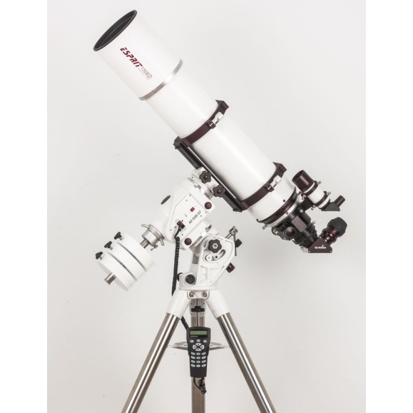 Telescópio refrator apocromático triplo Esprit 150ED Pro da Sky-Watcher com AZ-EQ6 Pro Go-To