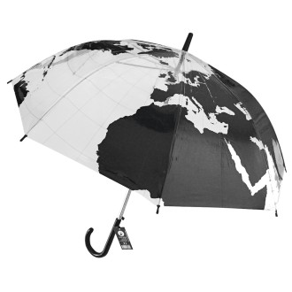 Guarda-chuva transparente...