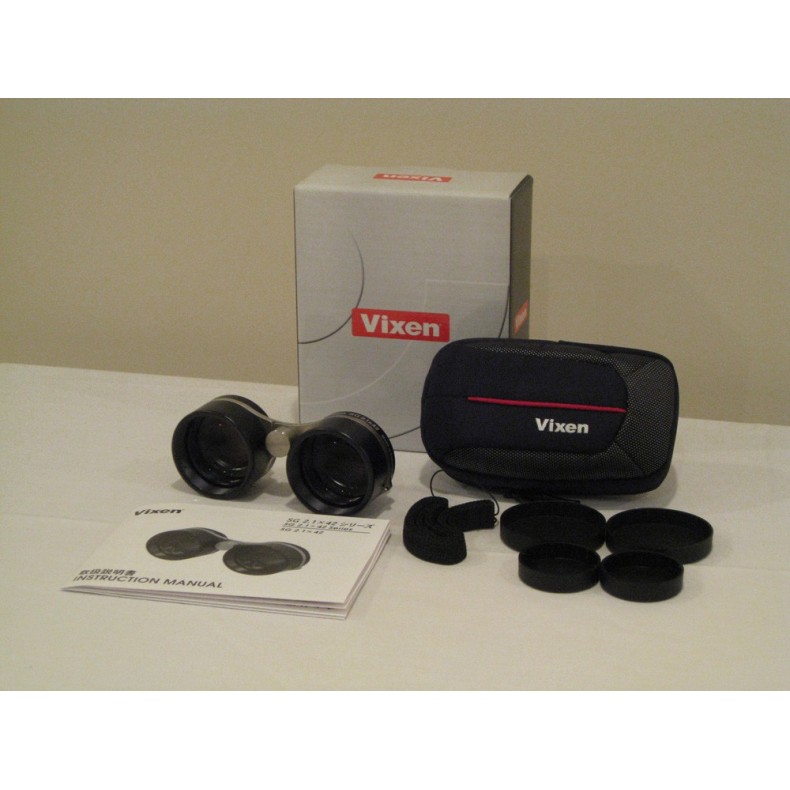 Binóculos de campo amplo VIXEN SG 2.1X42
