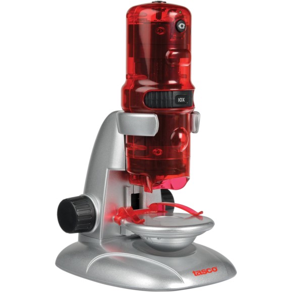Tasco Microscópio digital Amoeba Red