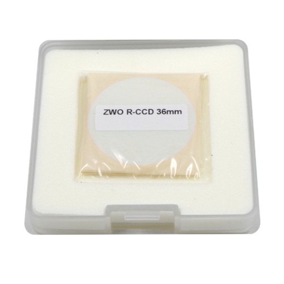 ZWO Conjunto de filtros LRGB 36mm não montado