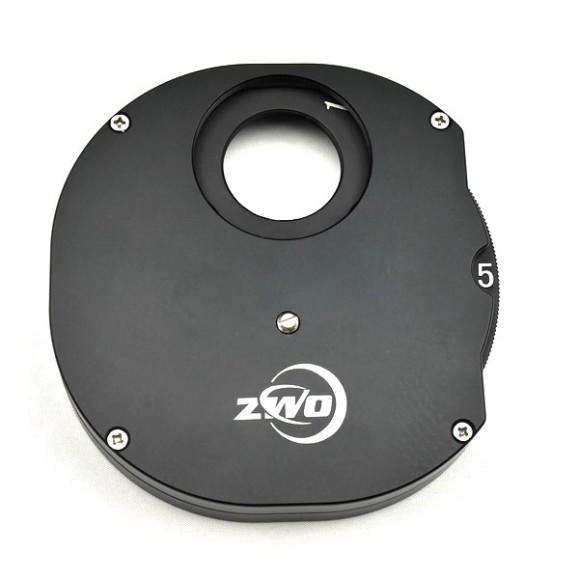 ZWO Roda de filtro manual 5 posições 1,25