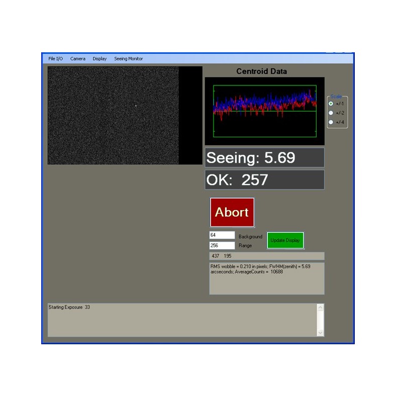 Monitor de visualização SBS SM-2