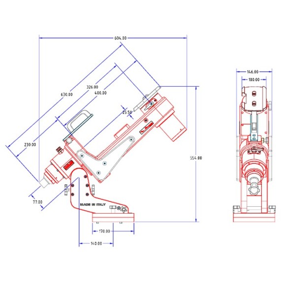 Avalon M-one-D Fast Reverse Wifi mount versão standard