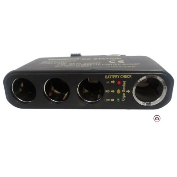 Adaptador de cabo de isqueiro multi-soquete Pierro Astro