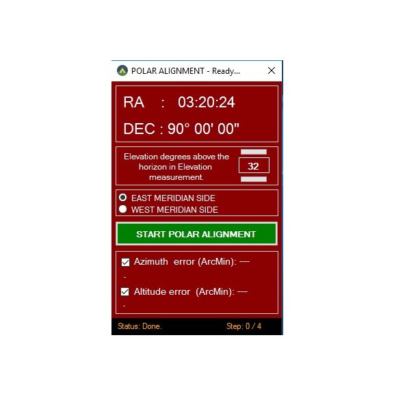 Sistema de controlo do telescópio Avalon StarGo GoTo Wifi