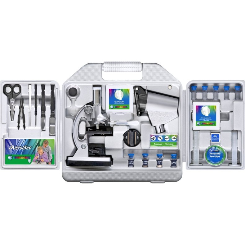 Bresser Kit de microscópio Biotar DLX...