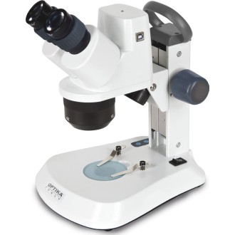 Microscópio estéreo Optika...