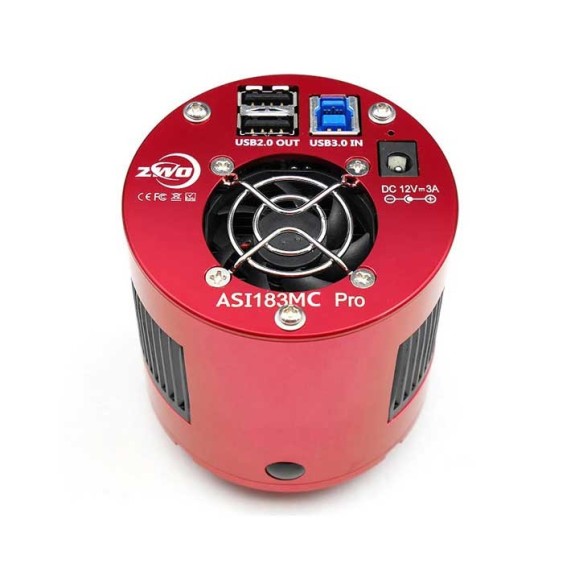 ZWO Câmara CMOS refrigerada ASI 183MC Pro Colour