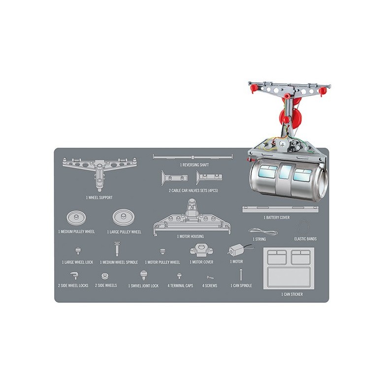 Teleférico de lata 4M