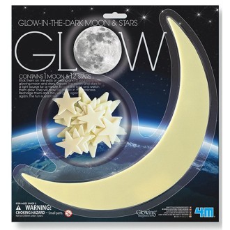 Lua brilhante grande e...