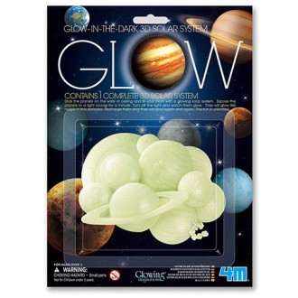 Sistema Solar Glow 3D 4M