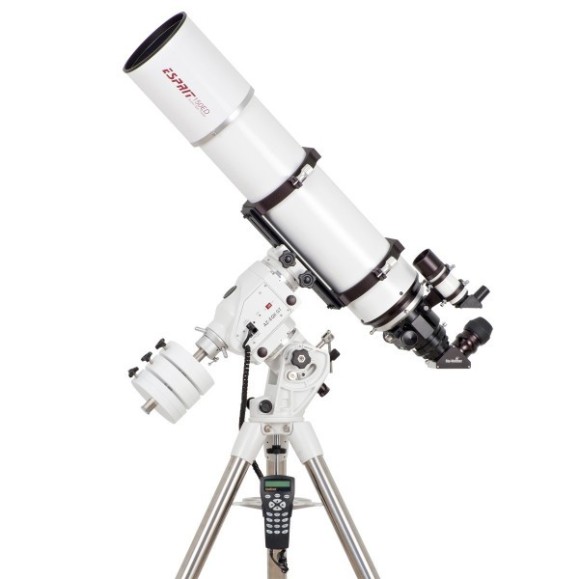 Telescópio refrator apocromático triplo Esprit 150ED Pro da Sky-Watcher com AZ-EQ6 Pro Go-To