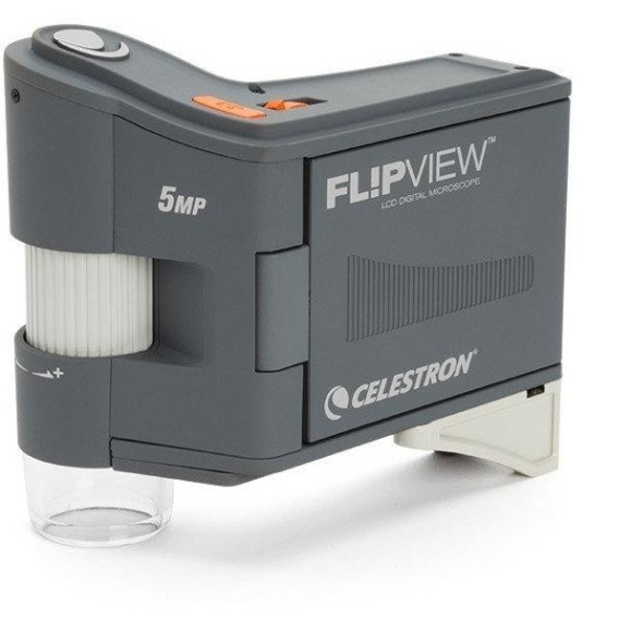 Microscópio digital Celestron FlipView LCD