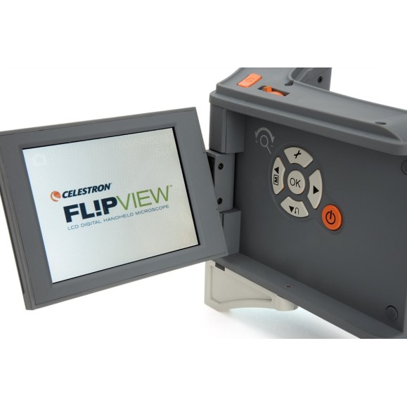Microscópio digital Celestron FlipView LCD