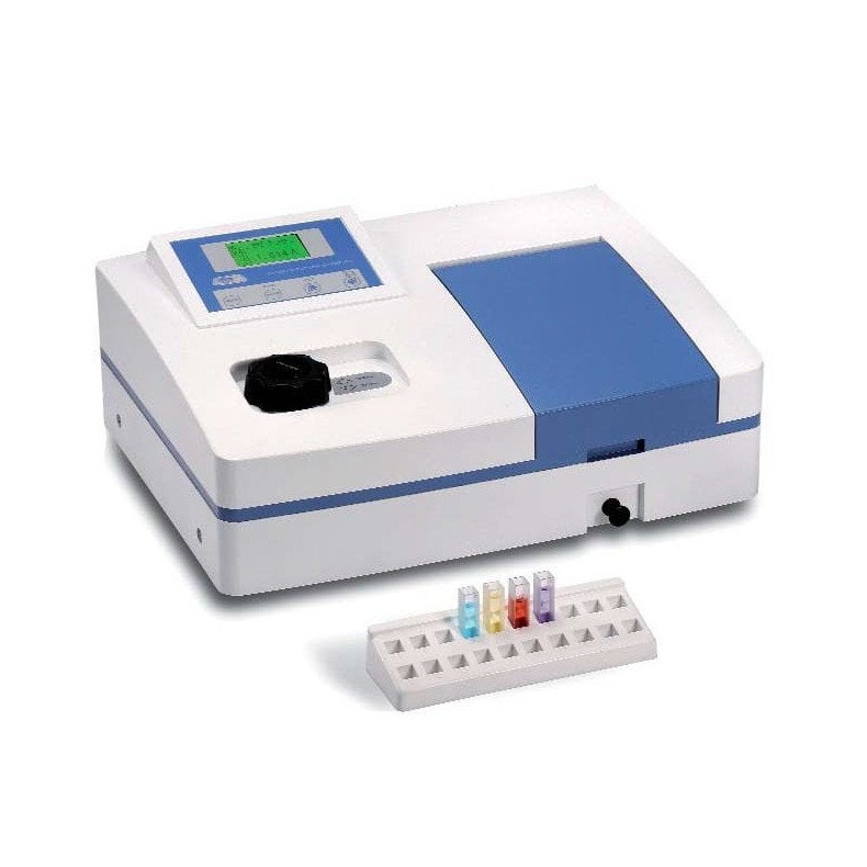 Espectrofotómetro da gama do visível...