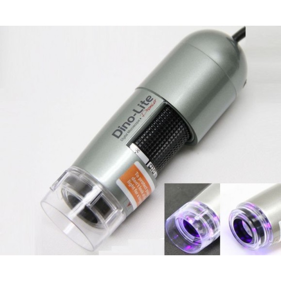 Dino-Lite Microscópio digital AD4113T-I2V com luz IR e UV