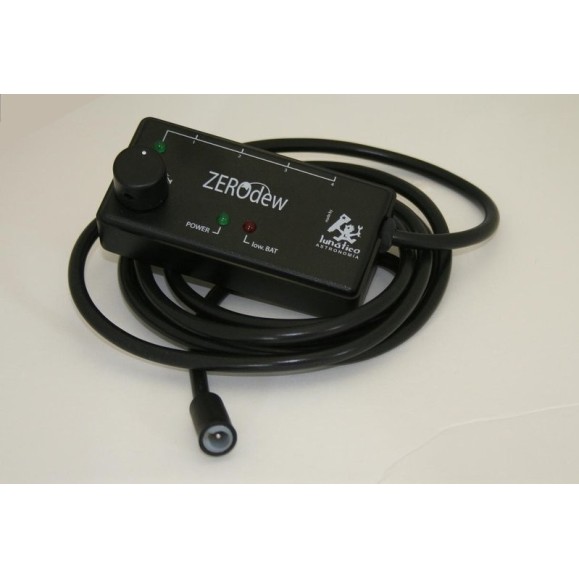 Lunático Astronomía Controlador ZeroDew para alimentação eléctrica