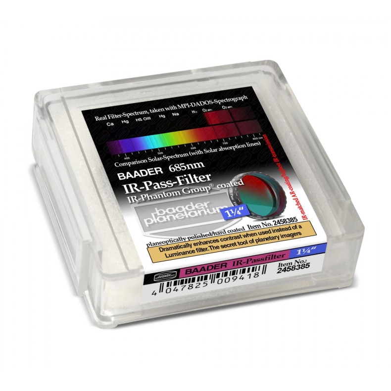 Filtro de passagem de infravermelhos...