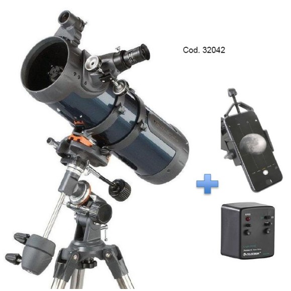 Celestron Telescópio AstroMaster 114 EQ-MD Smartphone