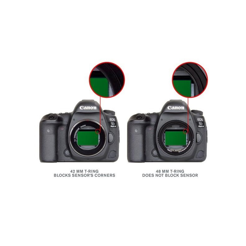 Celestron Adaptador T de 48 mm para... Celestron Adaptador T de 48 mm para...