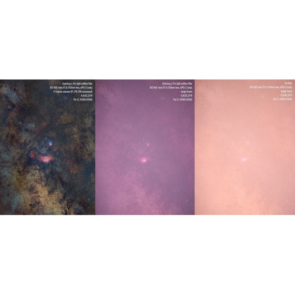 Optolong Filtro L-Pro filtro anti-poluição luminosa de banda larga EOS-FF