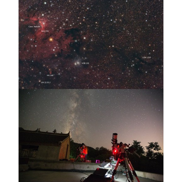 Optolong Filtro L-Pro filtro antipoluição luminosa de banda larga NK-FF