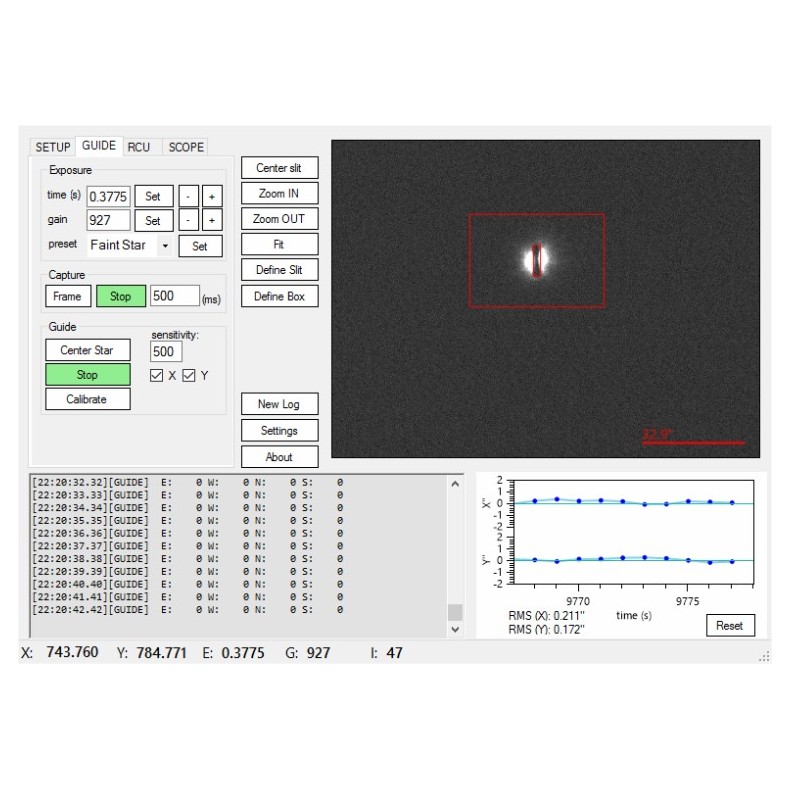 SpecTrack, software de orientação...