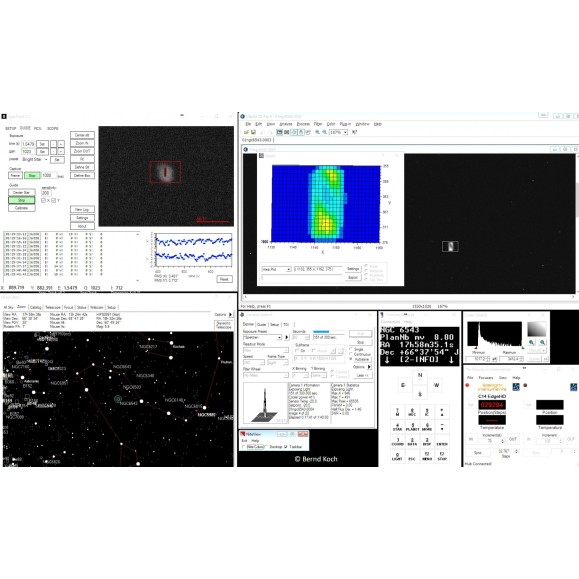 SpecTrack, software de orientação automática para espetroscopia