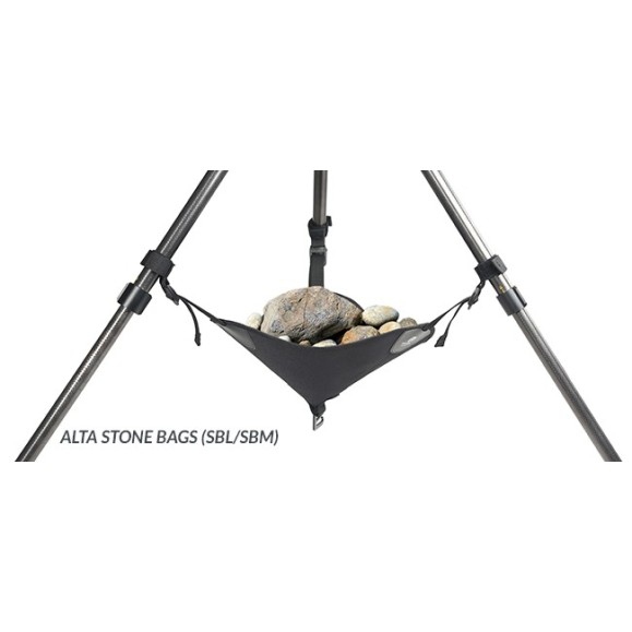 Vanguard Saco de pedra para adicionar peso ao tripé (saco de pedra) tamanho L