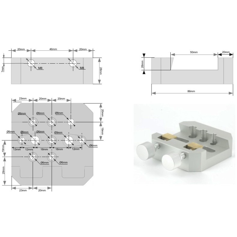 Kepler Tipo de placa em cauda de...