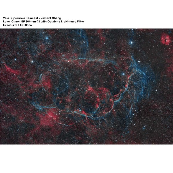 Optolong Filtro L-eNhance nebular para DSLRs e câmaras a cores 1.25"