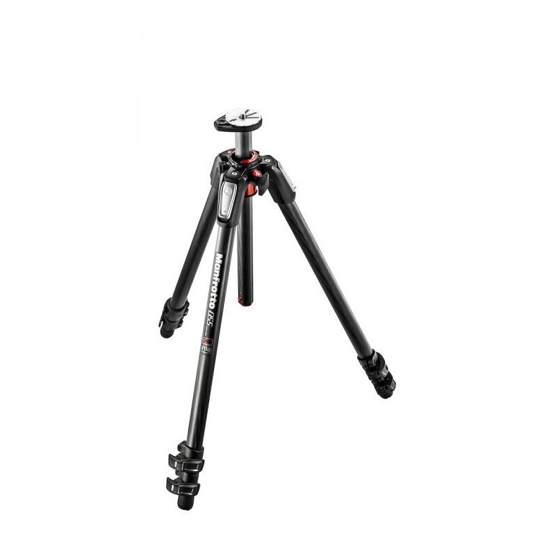 Manfrotto Tripé de fibra de... Manfrotto Tripé de fibra de...