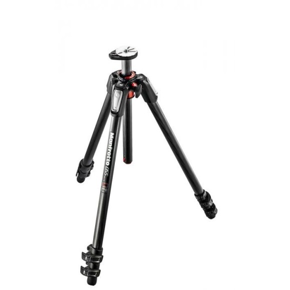 Manfrotto Tripé de fibra de carbono/magnésio 055CXPRO3 Tripé de 3 secções