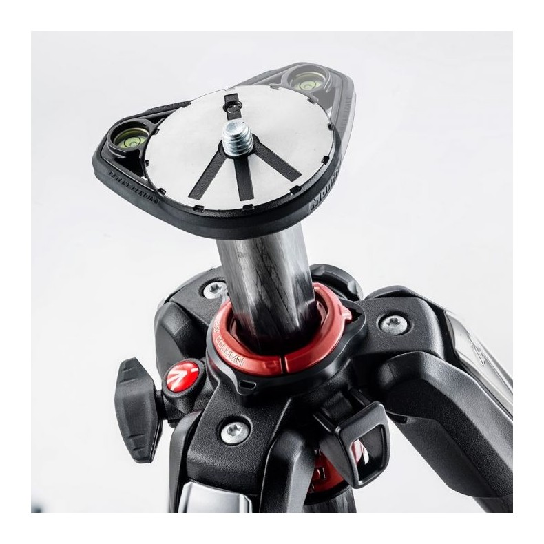 Manfrotto Tripé de fibra de... Manfrotto Tripé de fibra de...