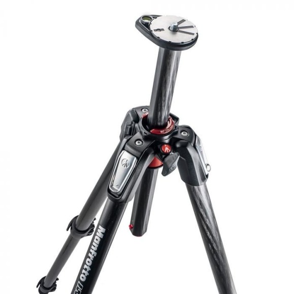 Manfrotto Tripé de fibra de carbono/magnésio 055CXPRO3 Tripé de 3 secções