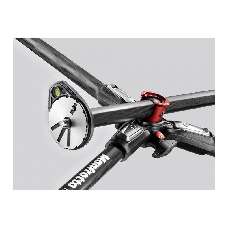 Manfrotto Tripé de 4 secções em fibra...