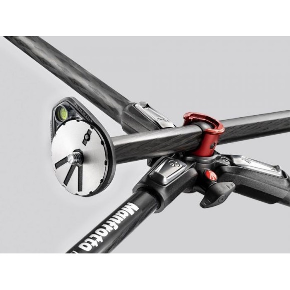 Manfrotto Tripé de 4 secções em fibra de carbono/magnésio 190CXPRO4