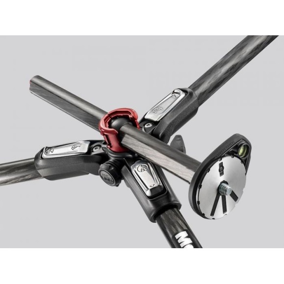 Manfrotto Tripé de 4 secções em fibra de carbono/magnésio 190CXPRO4