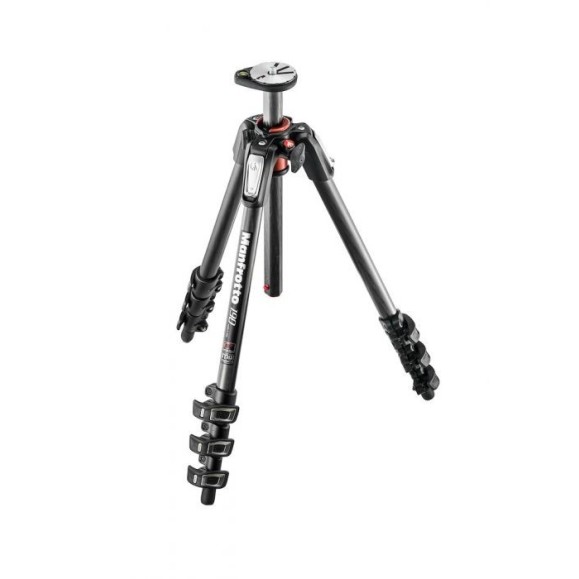 Manfrotto Tripé de 4 secções em fibra de carbono/magnésio 190CXPRO4