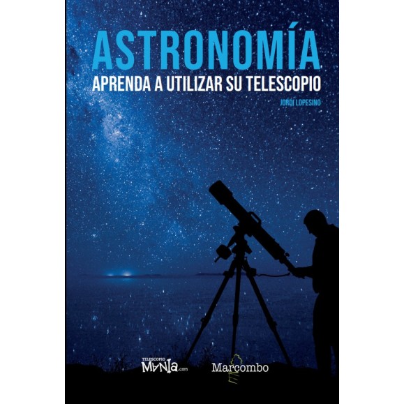 Livro Astronomia, aprender a utilizar o telescópio