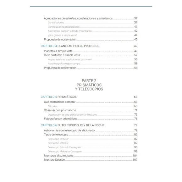 Livro Astronomia, aprender a utilizar o telescópio