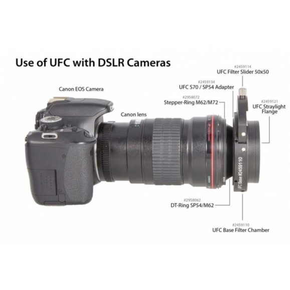 Adaptador M48 (macho) para base UFC de Baader Planetarium