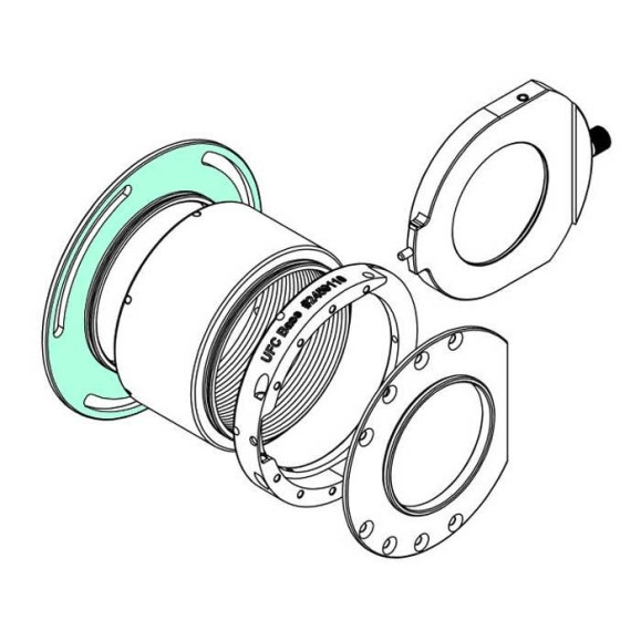 Baader Planetarium Adaptador M48 com cauda de andorinha S70 para base UFC