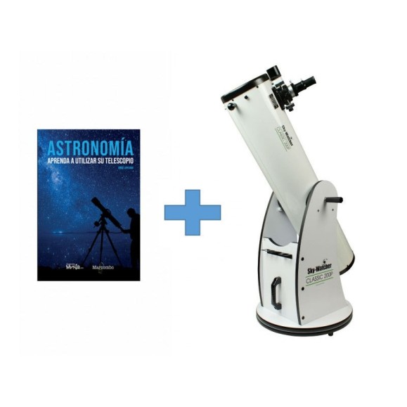 SkyWatcher Dobson Traditional 8 203/1200 com folheto para aprender a utilizar o telescópio